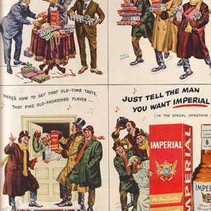 Albert Dorne Imperial Whiskey Ad 1950