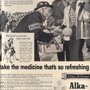 Alka-Seltzer Ad 1955