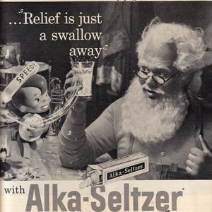 Alka-Seltzer Ad 1958