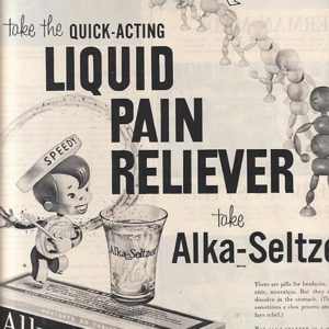 Alka-Seltzer Ad November 1959