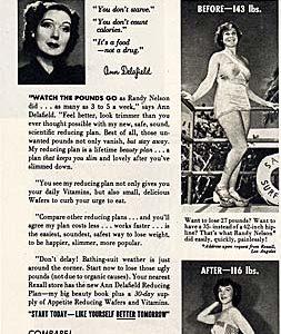 Ann Delafield Ad 1953