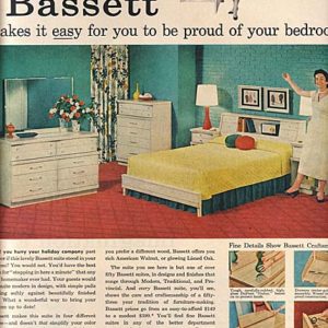 Bassett Ad 1956