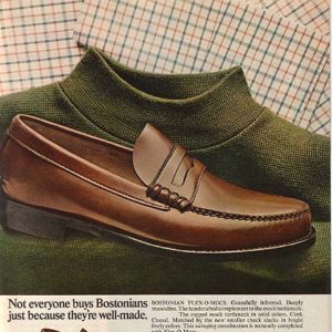 Bostonian Ad 1968