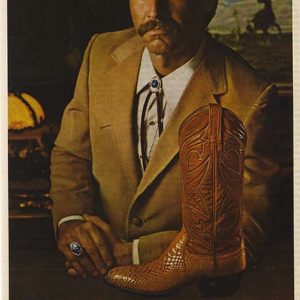 Dan Post Boots Ad 1982