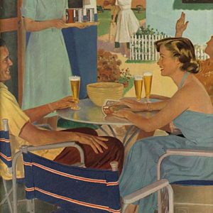 Douglass Crockwell Beer Ad 1953
