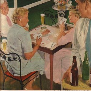 Douglass Crockwell Beer Ad 1954