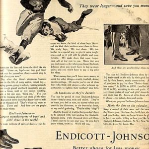 Endicott-Johnson Ad 1925