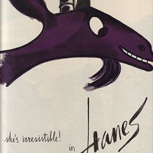 Hanes Ad April 1960