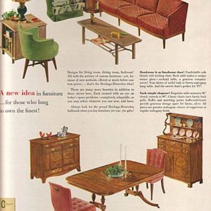 Heritage Henredon Ad 1952