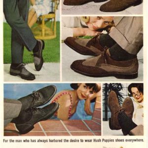 Hush Puppies Ad 1964