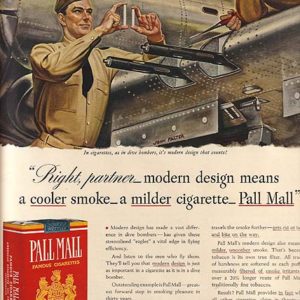 John Falter Art Pall Mall Cigarettes Ad May 1941