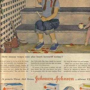 Johnson & Johnson Ad 1959
