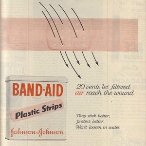 Johnson & Johnson Ad June 1956