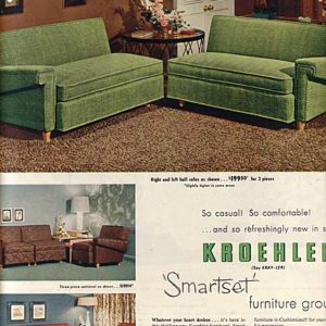 Kroehler Ad 1953