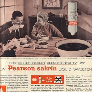 Pearson Sakrin Ad 1956