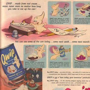 Qwip Ad 1953