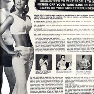 Sauna Belt Ad 1970