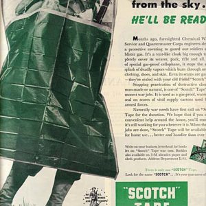 Scotch Tape Ad 1943