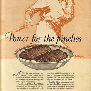 Shredded Wheat Ad 1927