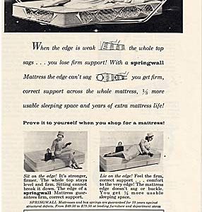 Springwall Ad 1956