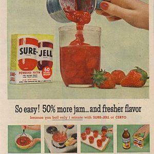 Sure-Jell Ad 1956