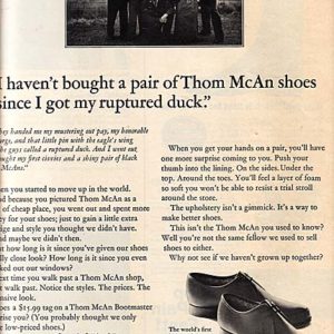 Thom McAn Ad 1965