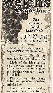 Welch's Ad 1911