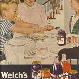 Welch's Ad 1947