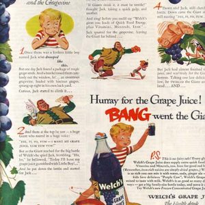 Welch's Ad 1951
