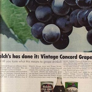 Welch’s Ad 1965