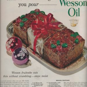 Wesson Oil Ad 1955