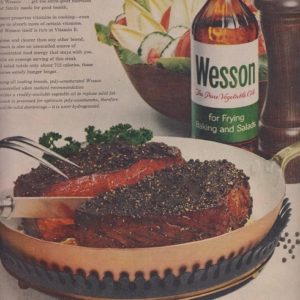Wesson Oil Ad 1960