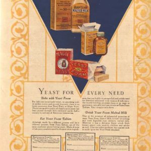 Yeast Ad 1927