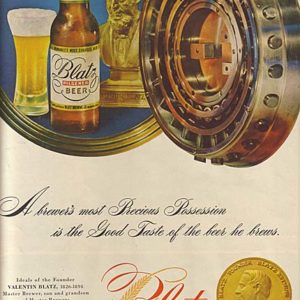 Blatz Ad July 1947