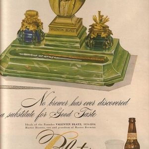 Blatz Ad March 1947