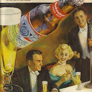 Budweiser Ad 1951