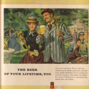 Budweiser Ad 1952