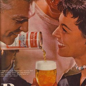 Budweiser Ad 1957