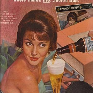 Budweiser Ad 1960