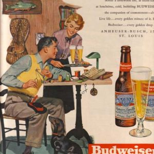 Budweiser Ad April 1951