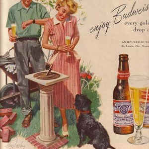 Budweiser Ad August 1951