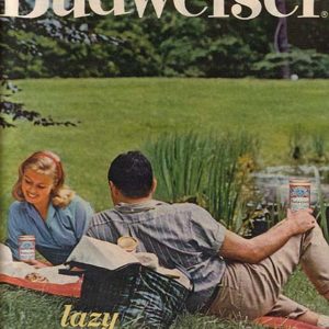 Budweiser Ad August 1962