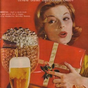 Budweiser Ad December 1959