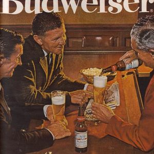 Budweiser Ad March 1963