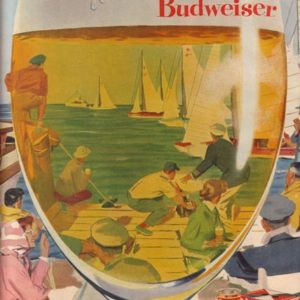 Budweiser Ad May 1956