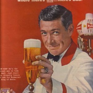 Budweiser Ad May 1961