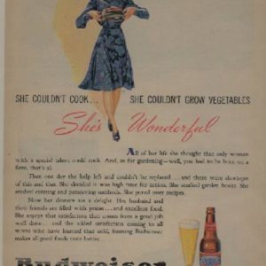 Budweiser Ad November 1943