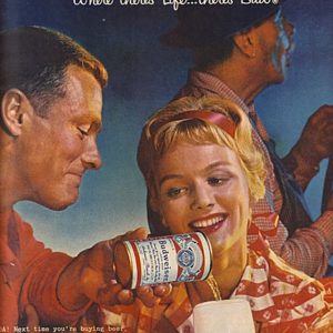 Budweiser Ad October 1959