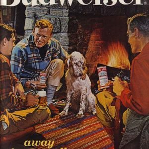 Budweiser Ad October 1962