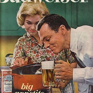 Budweiser Ad October 1963